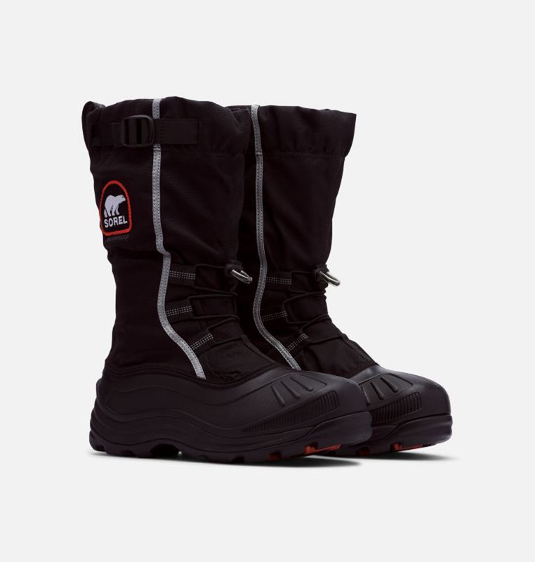 Botas Nieve Sorel Hombre - Alpha Pac™ Xt Negras/Rojas - 34821-NWLF